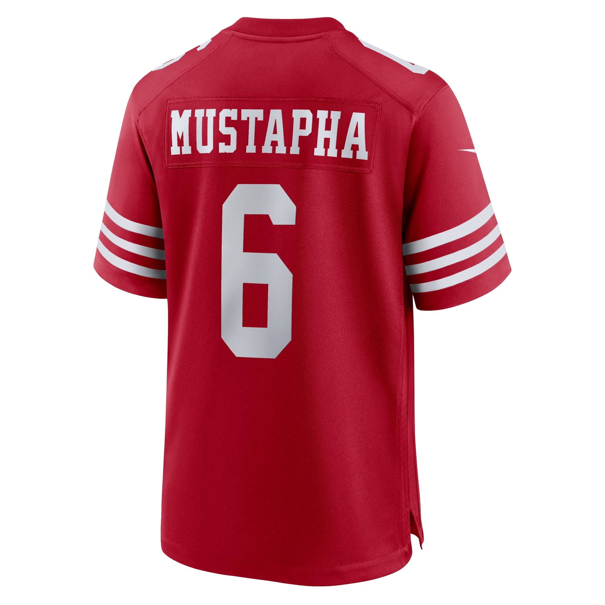 San Francisco 49ers Malik Mustapha Scarlet Game Jersey