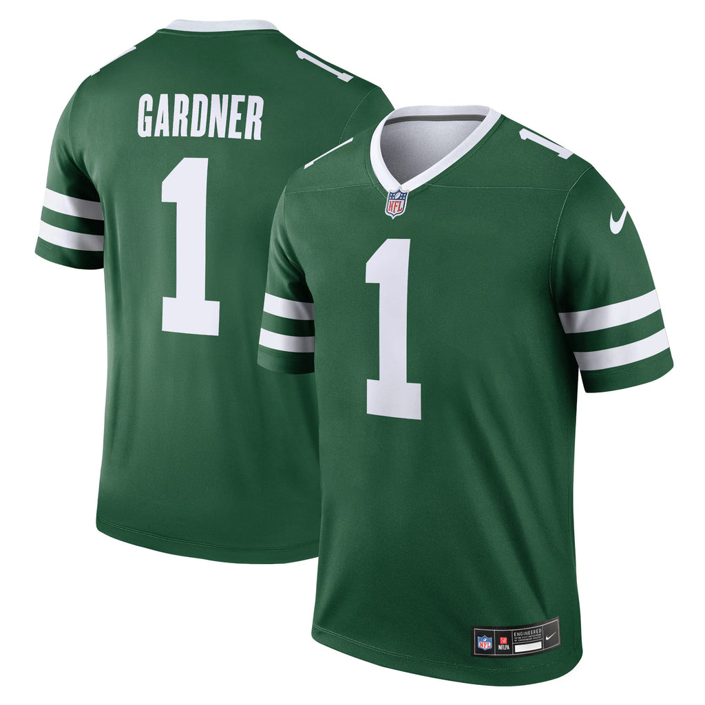 New York Jets Ahmad Sauce Gardner Green Legend Player Performance Top