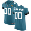 Jacksonville Jaguars Teal Vapor Untouchable Elite Custom Jersey