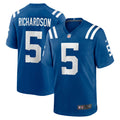 Indianapolis Colts Anthony Richardson Royal Game Jersey