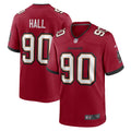 Tampa Bay Buccaneers Logan Hall Red Game Player Jersey