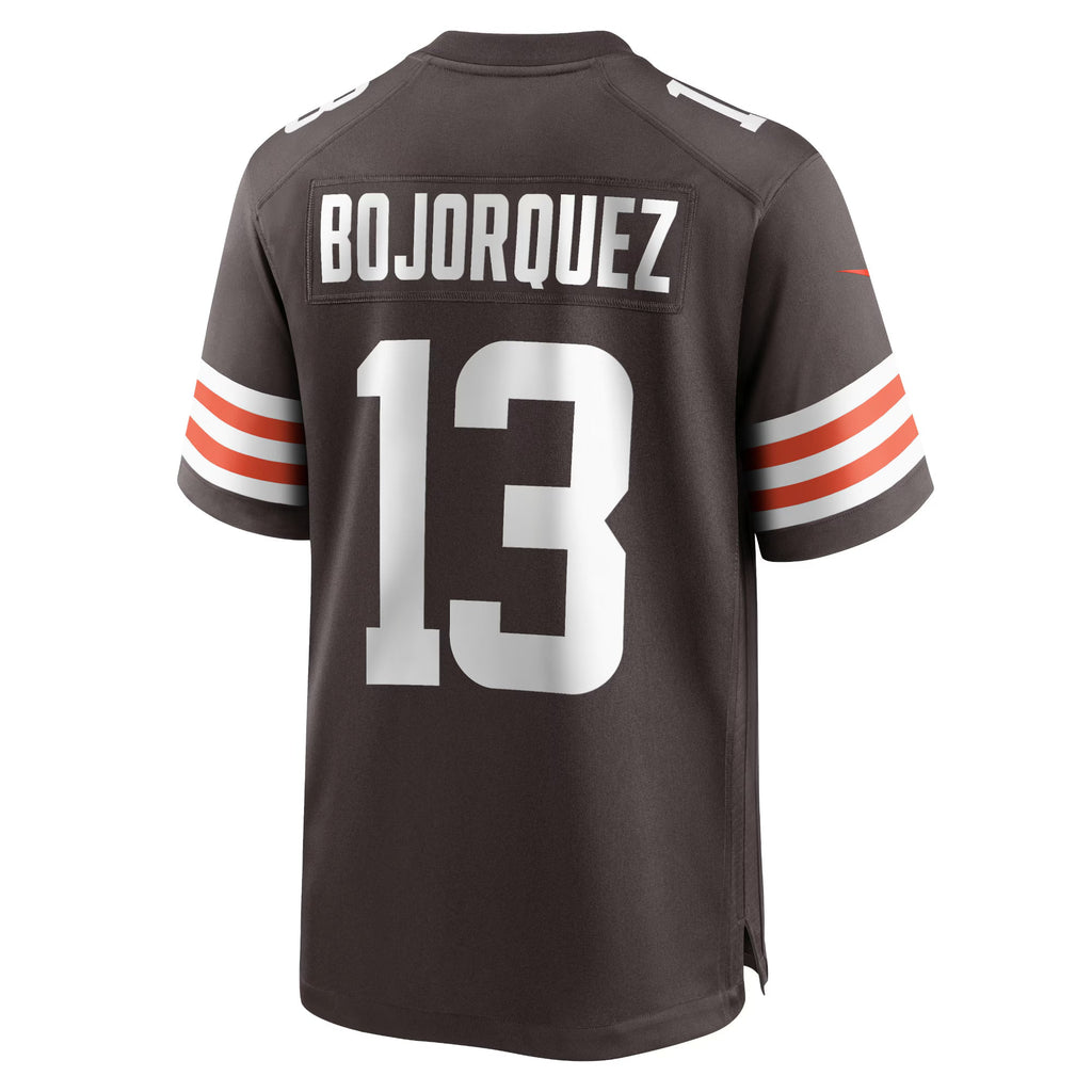 Cleveland Browns Corey Bojorquez Brown Game Jersey