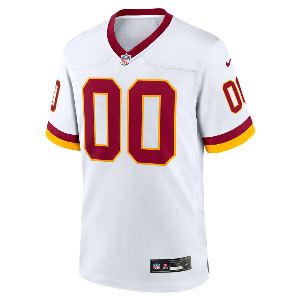 Washington Commanders White Game Super Bowl Era Custom Jersey