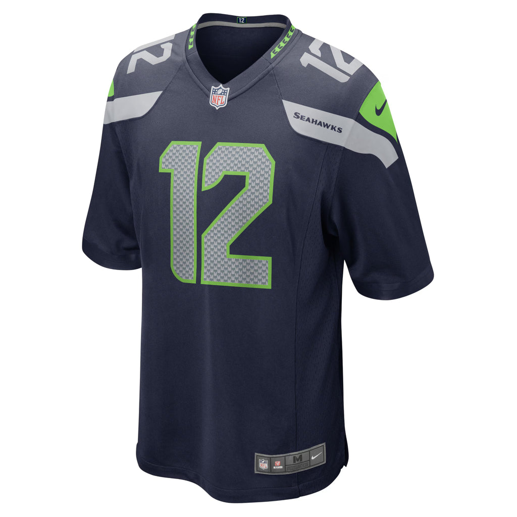 Seattle Seahawks 12s College Navy Game Team Jersey