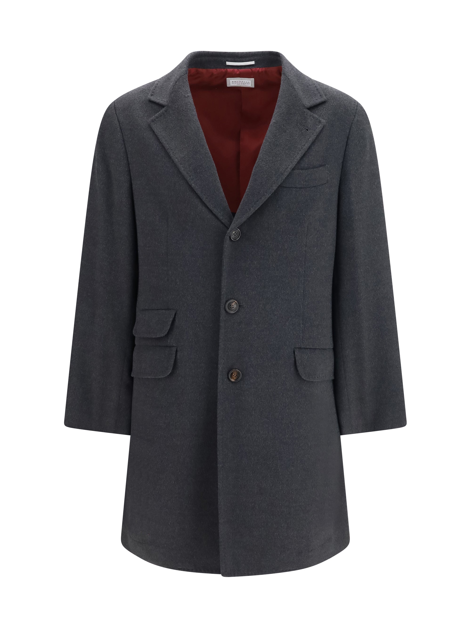 Brunello Cucinelli Men Cashmere Coat