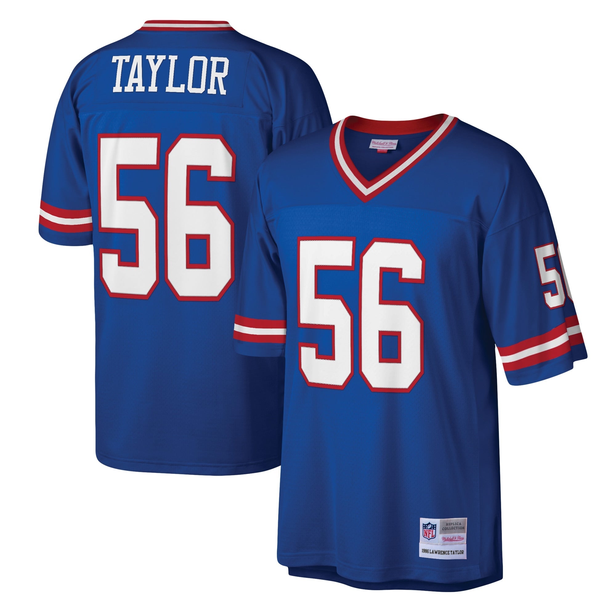 New York Giants Lawrence Taylor Mitchell & Ness Royal Legacy Replica Jersey