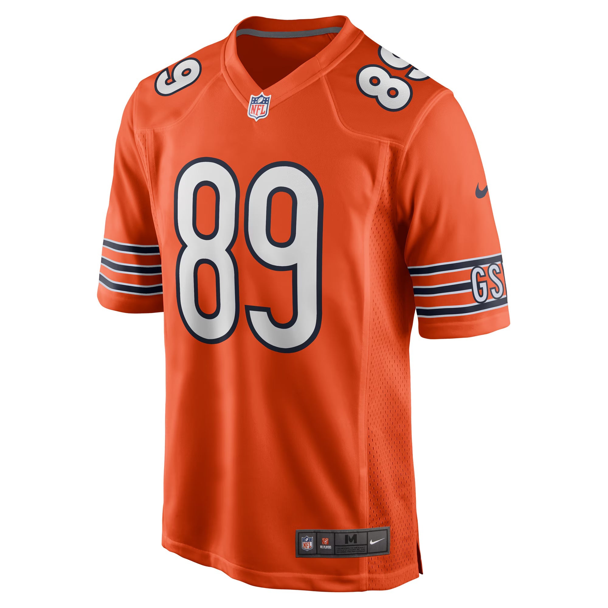 Chicago Bears Mike Ditka Orange Retired Player Alternate Game Jersey