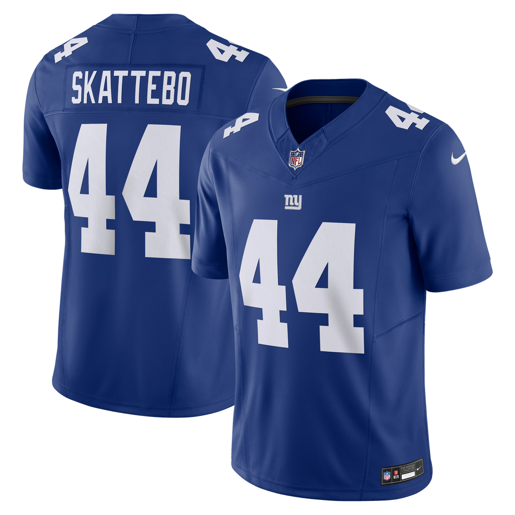 New York Giants Cam Skattebo Royal Vapor F.U.S.E. Limited Jersey