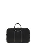 Prada Men Travel Bag In Re-Nylon And Saffiano