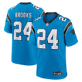 Carolina Panthers Jonathon Brooks Blue Alternate Game Player Jersey