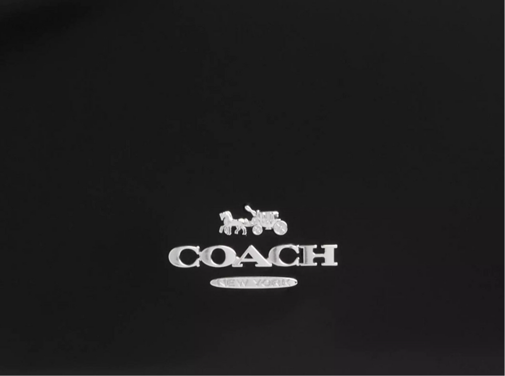 NWT Coach Quinn Leather Bag CY657 In Silver/Black