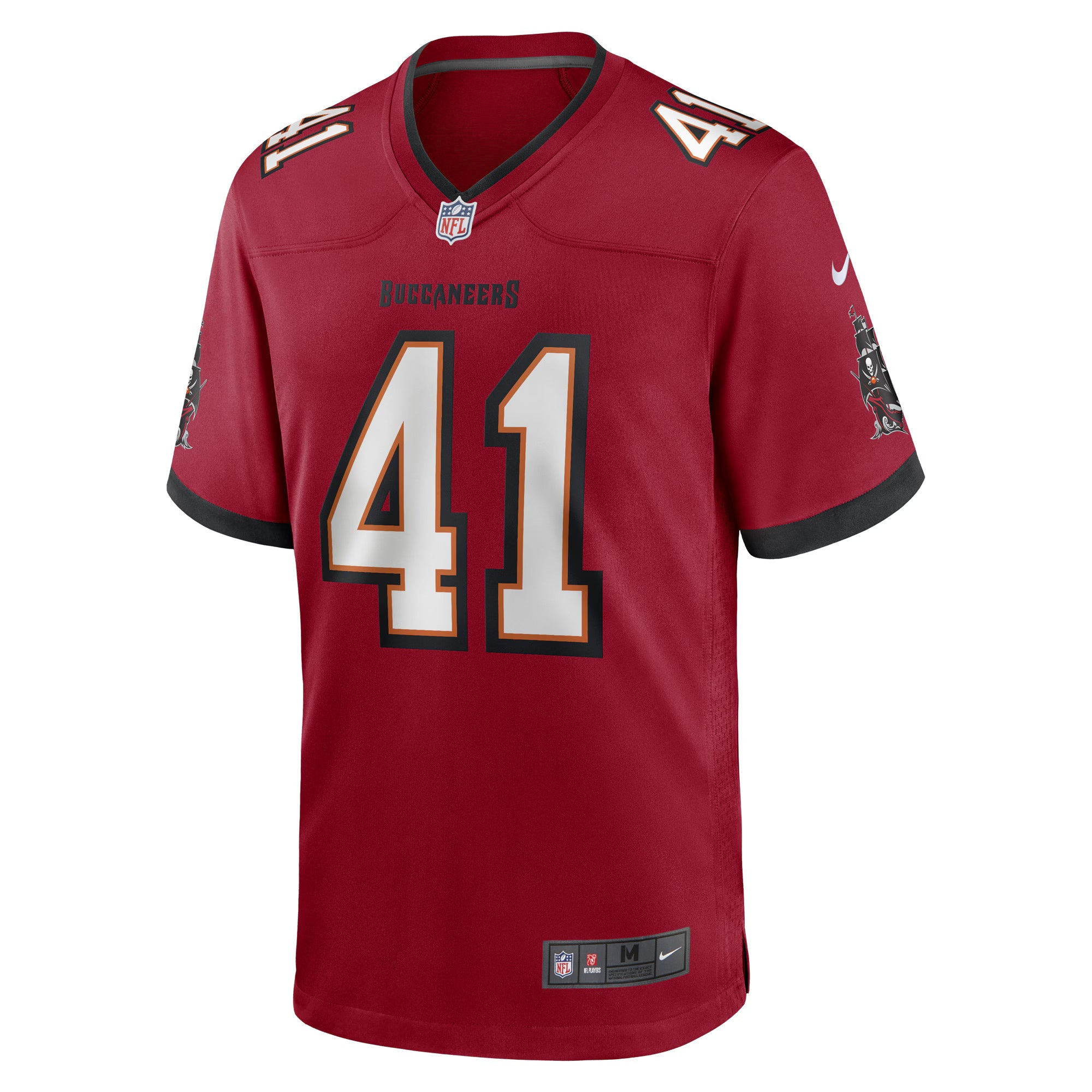 Tampa Bay Buccaneers Ko Kieft Red Game Player Jersey