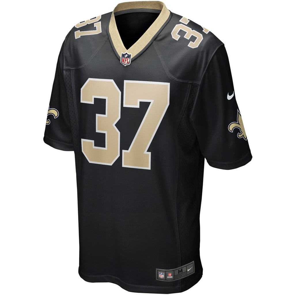 New Orleans Saints Steve Gleason Black Game Retired Player Jersey