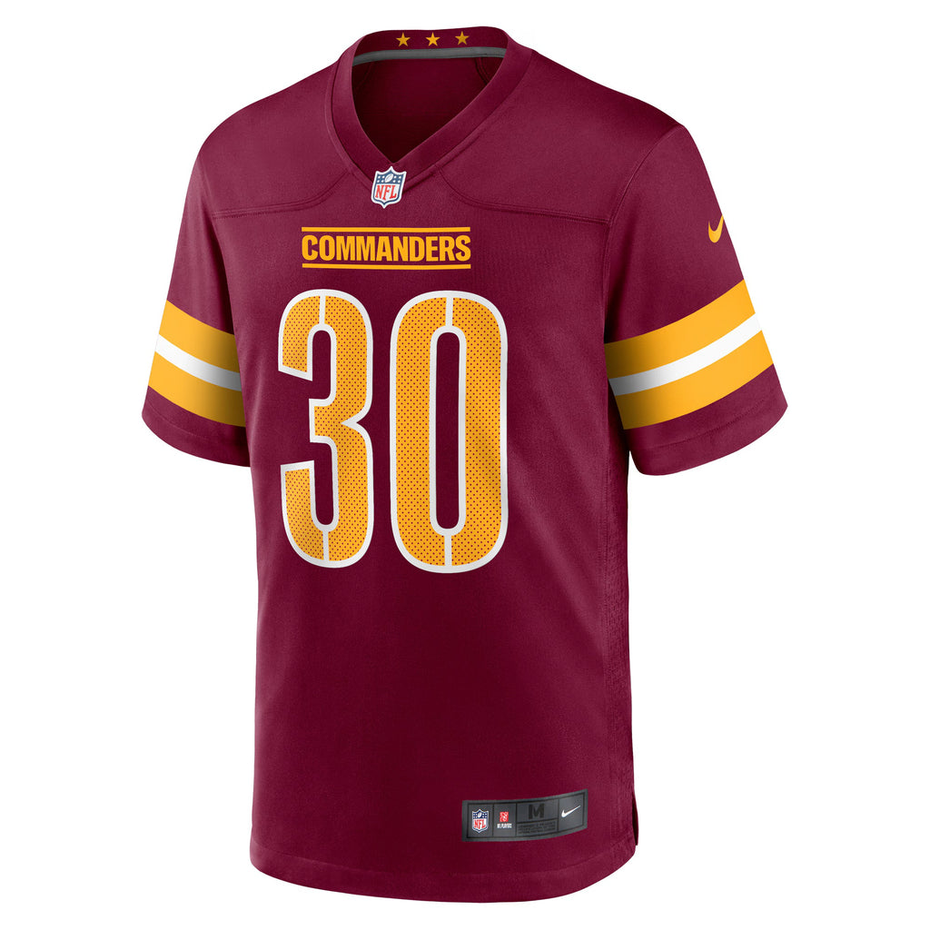 Washington Commanders Austin Ekeler Burgundy Game Player Jersey