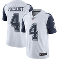 Dallas Cowboys Dak Prescott White Color Rush Vapor Limited Jersey