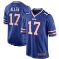 Buffalo Bills Josh Allen Royal Game Player Jersey