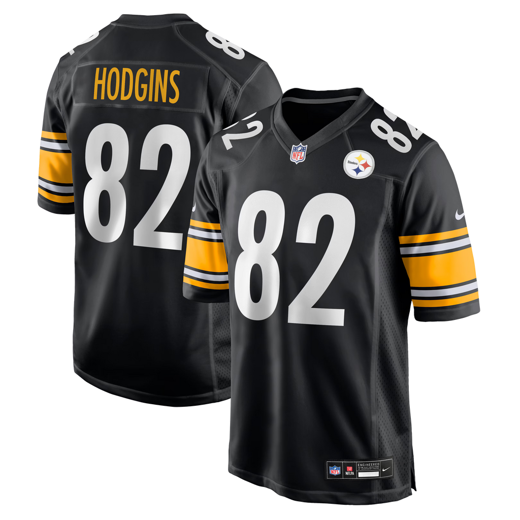 Pittsburgh Steelers Isaiah Hodgins Black Team Game Jersey
