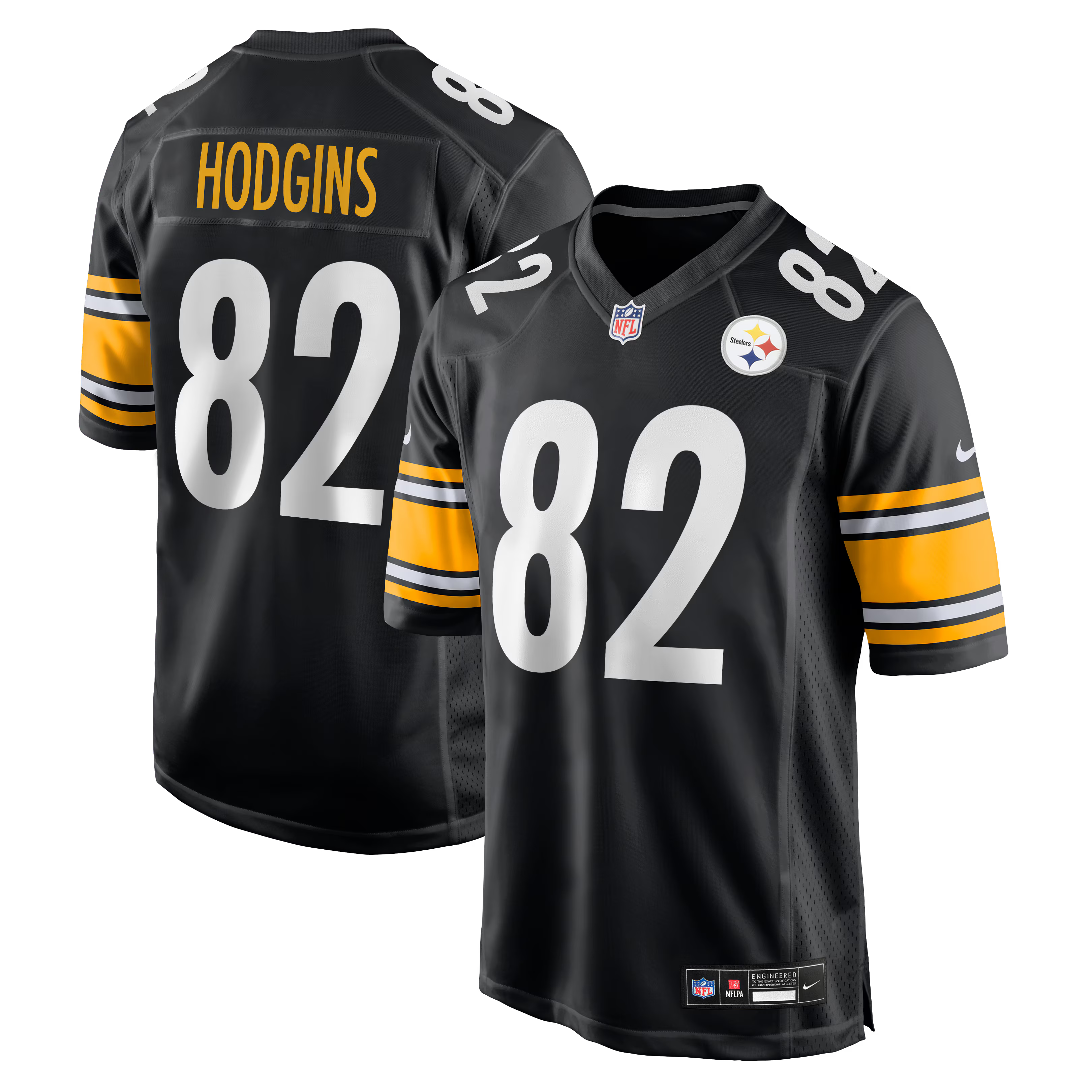 Pittsburgh Steelers Isaiah Hodgins Black Team Game Jersey