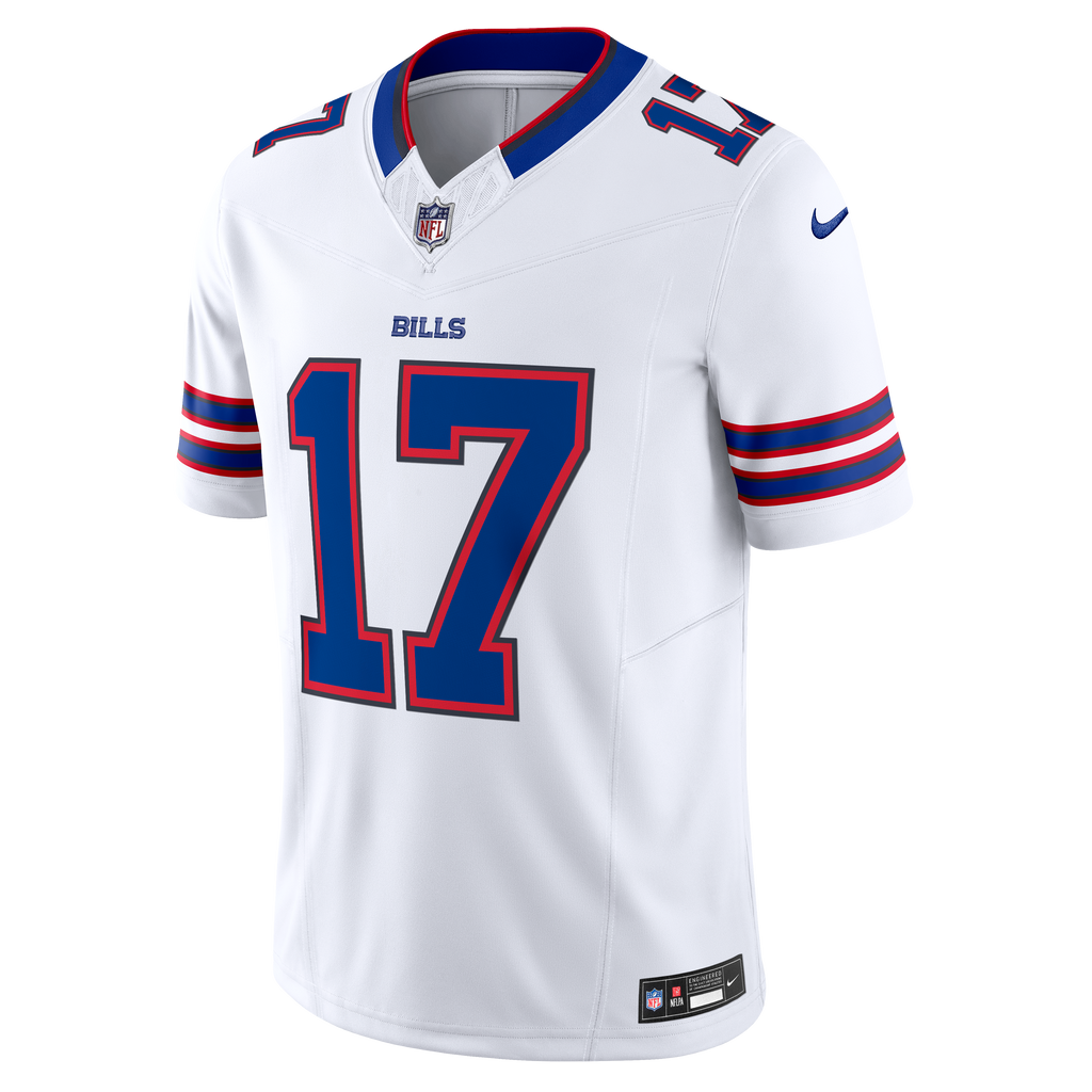 Buffalo Bills Josh Allen White Vapor F.U.S.E. Limited Jersey