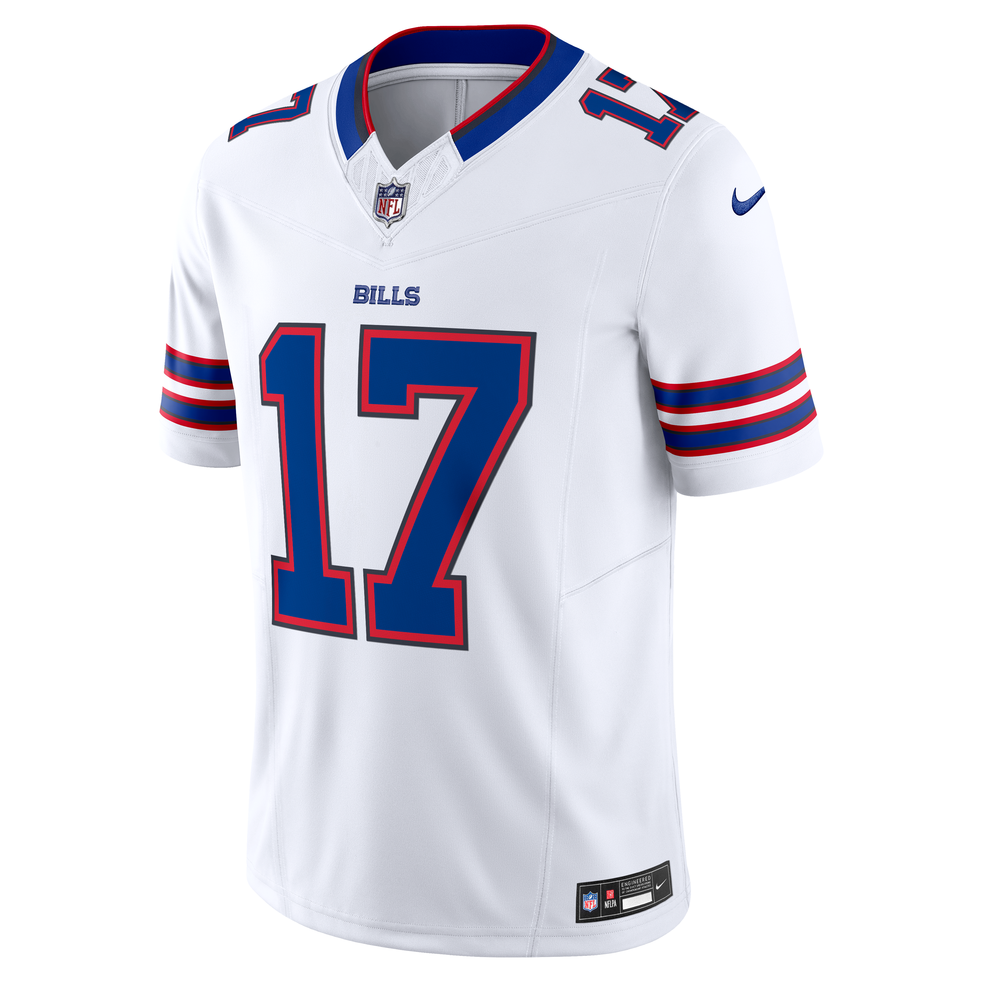 Buffalo Bills Josh Allen White Vapor F.U.S.E. Limited Jersey