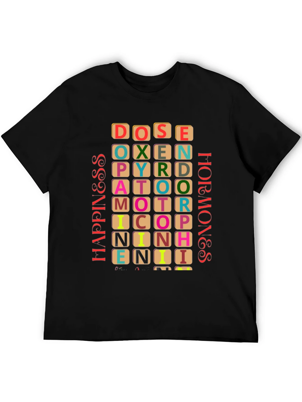 Happiness Hormones Graphic T-Shirt