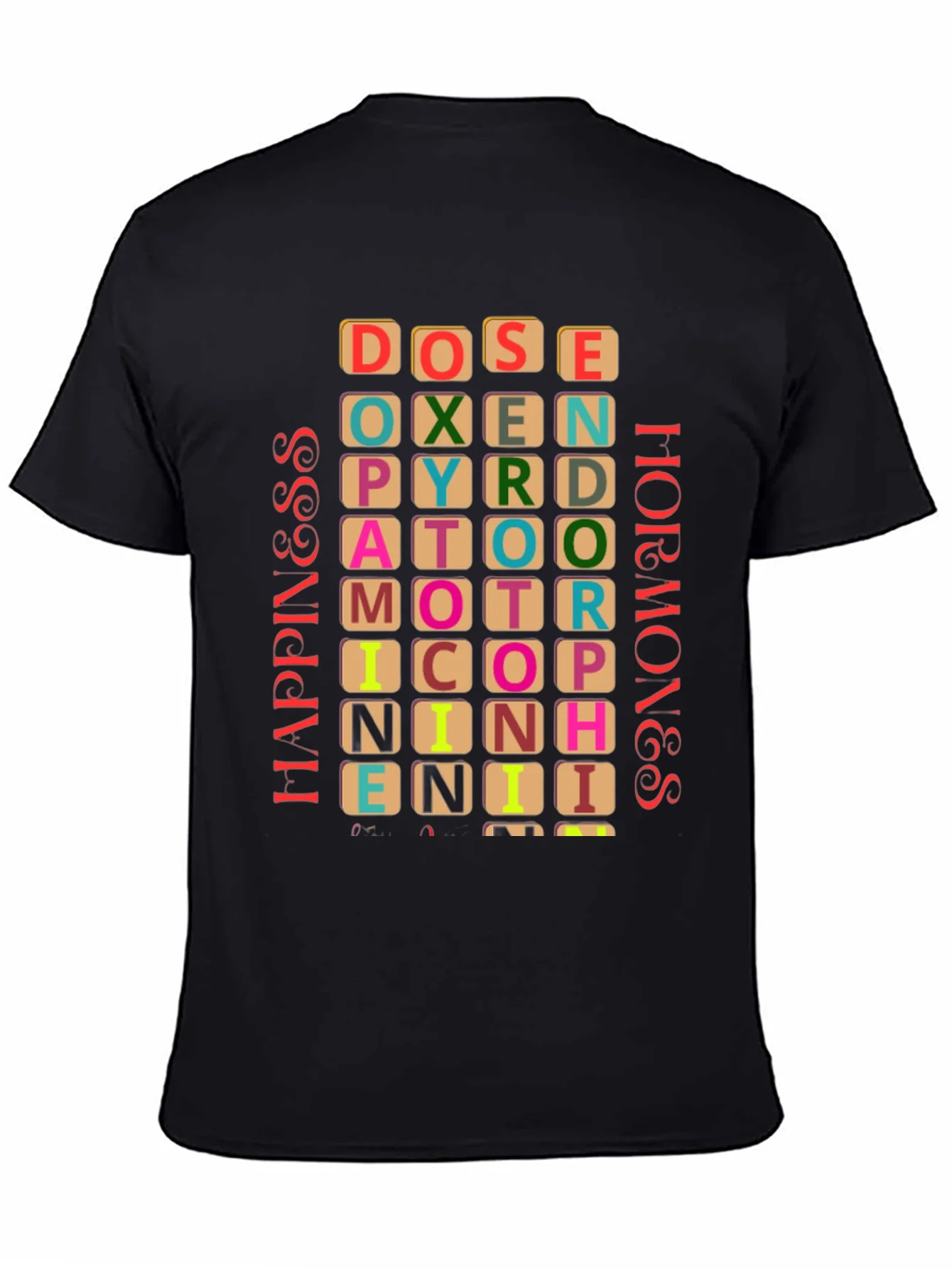 Happiness Hormones Graphic T-Shirt