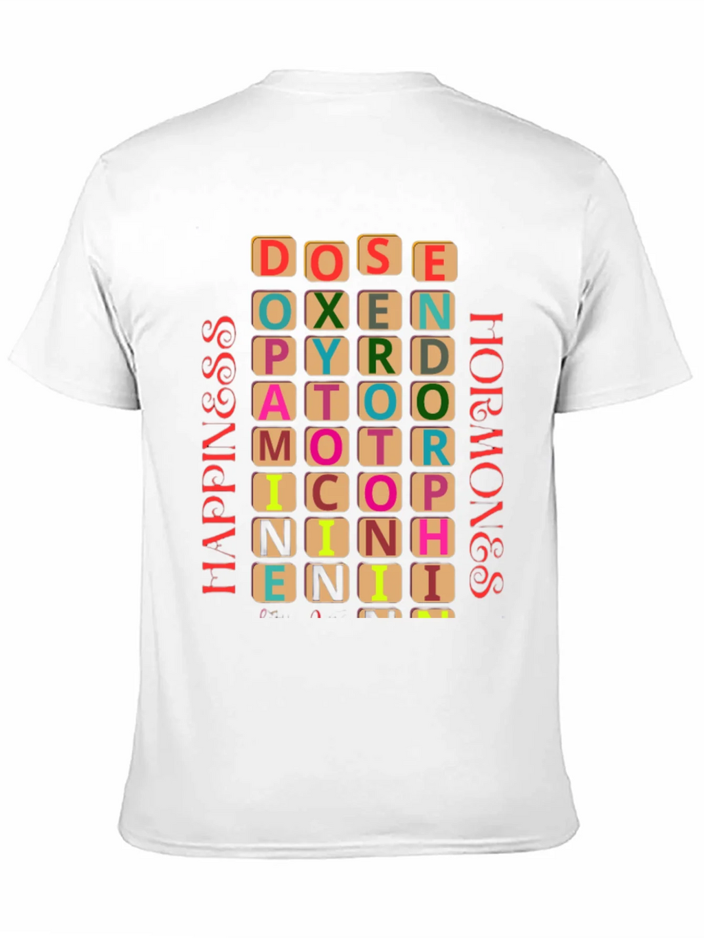 Happiness Hormones Graphic T-Shirt