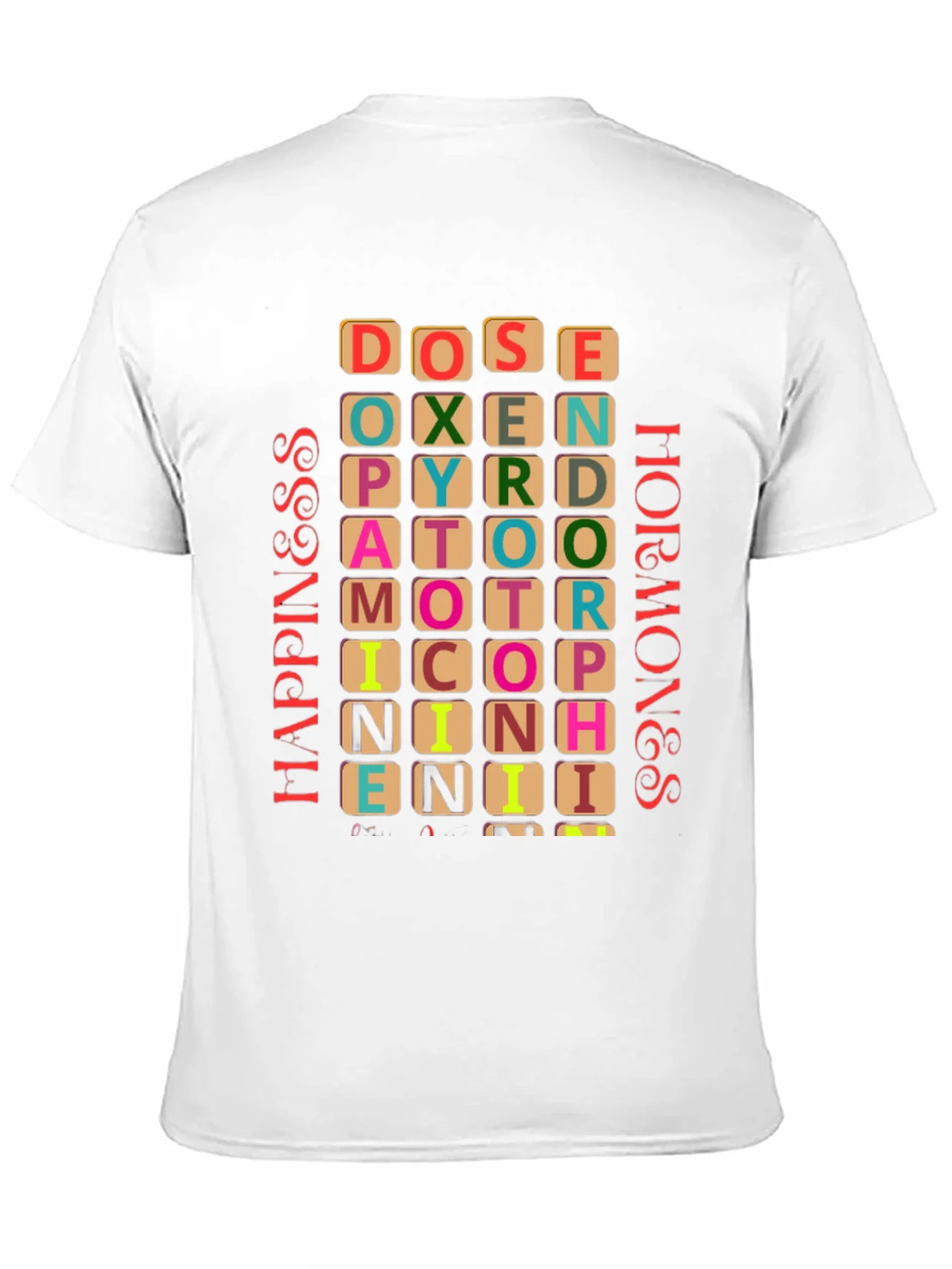 Happiness Hormones Graphic T-Shirt