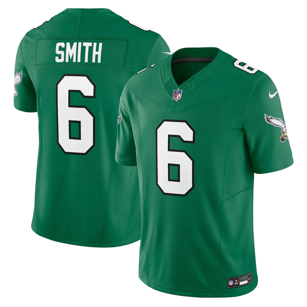 Philadelphia Eagles DeVonta Smith Kelly Green Vapor F.U.S.E. Limited Jersey