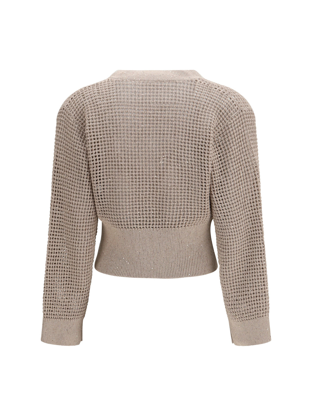 Brunello Cucinelli Women Sequined Mesh Cardigan