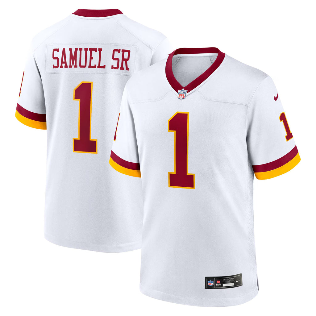 Washington Commanders Deebo Samuel Sr White Game Super Bowl Era Jersey