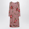 Dolce&Gabbana Bouquet Rose Print Sheath Dress Women