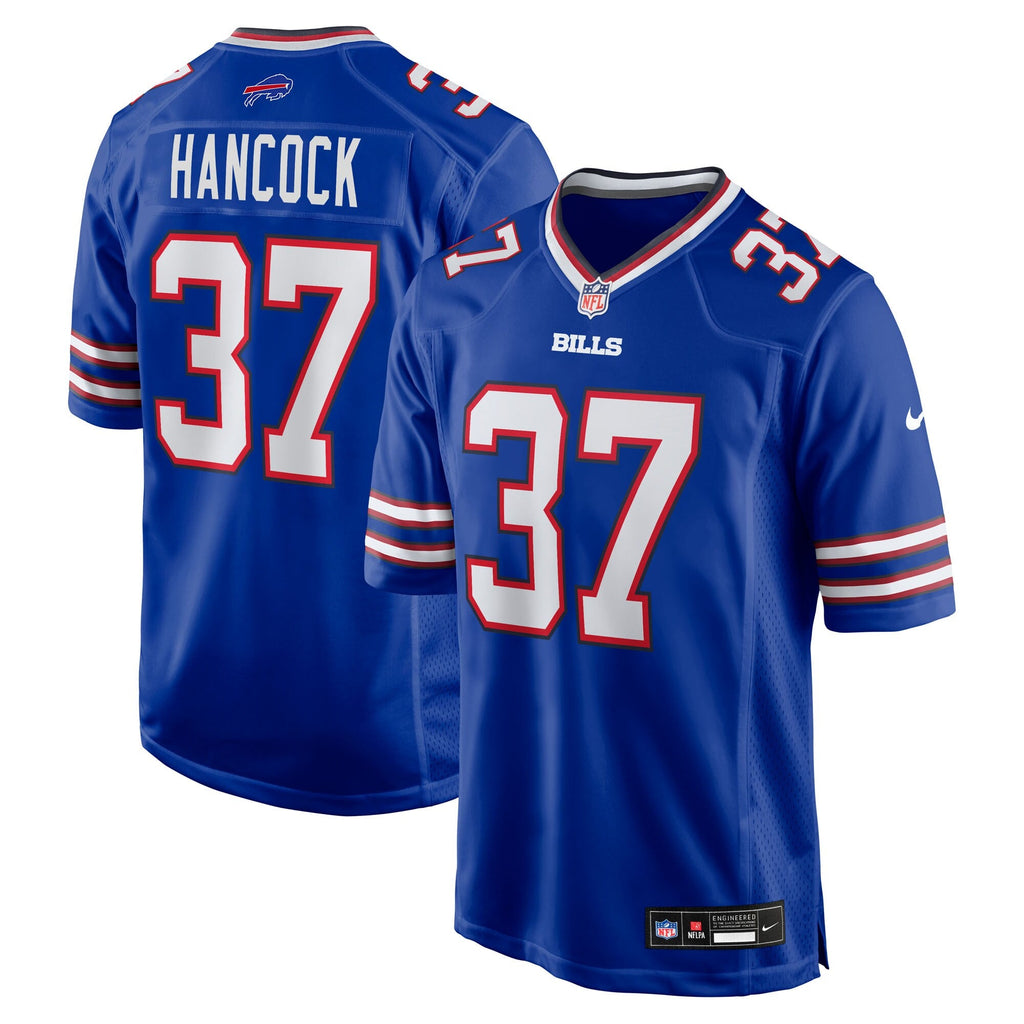 Buffalo Bills Jordan Hancock Royal Team Game Jersey