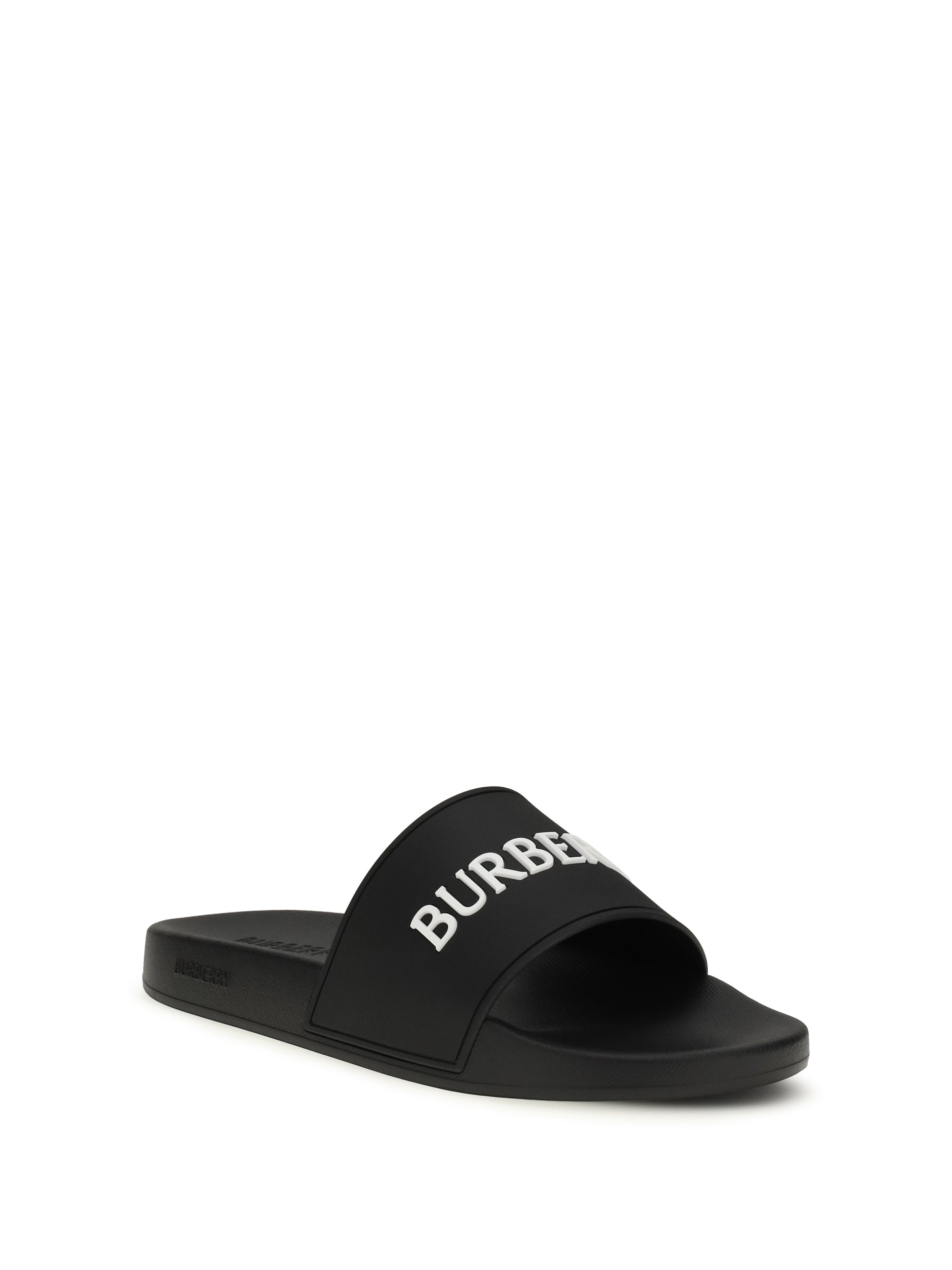 Burberry Women Logo Slippers