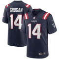 New England Patriots Steve Grogan Navy Game Retired Player Jersey