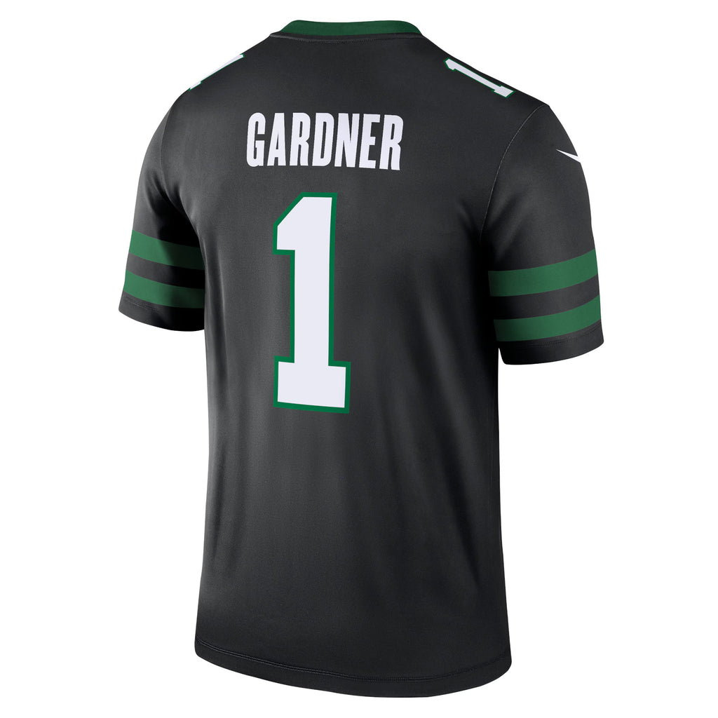 New York Jets Ahmad Sauce Gardner Black Legend Player Performance Top