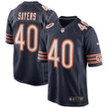 Chicago Bears Gale Sayers Navy Game Retired Player Jersey