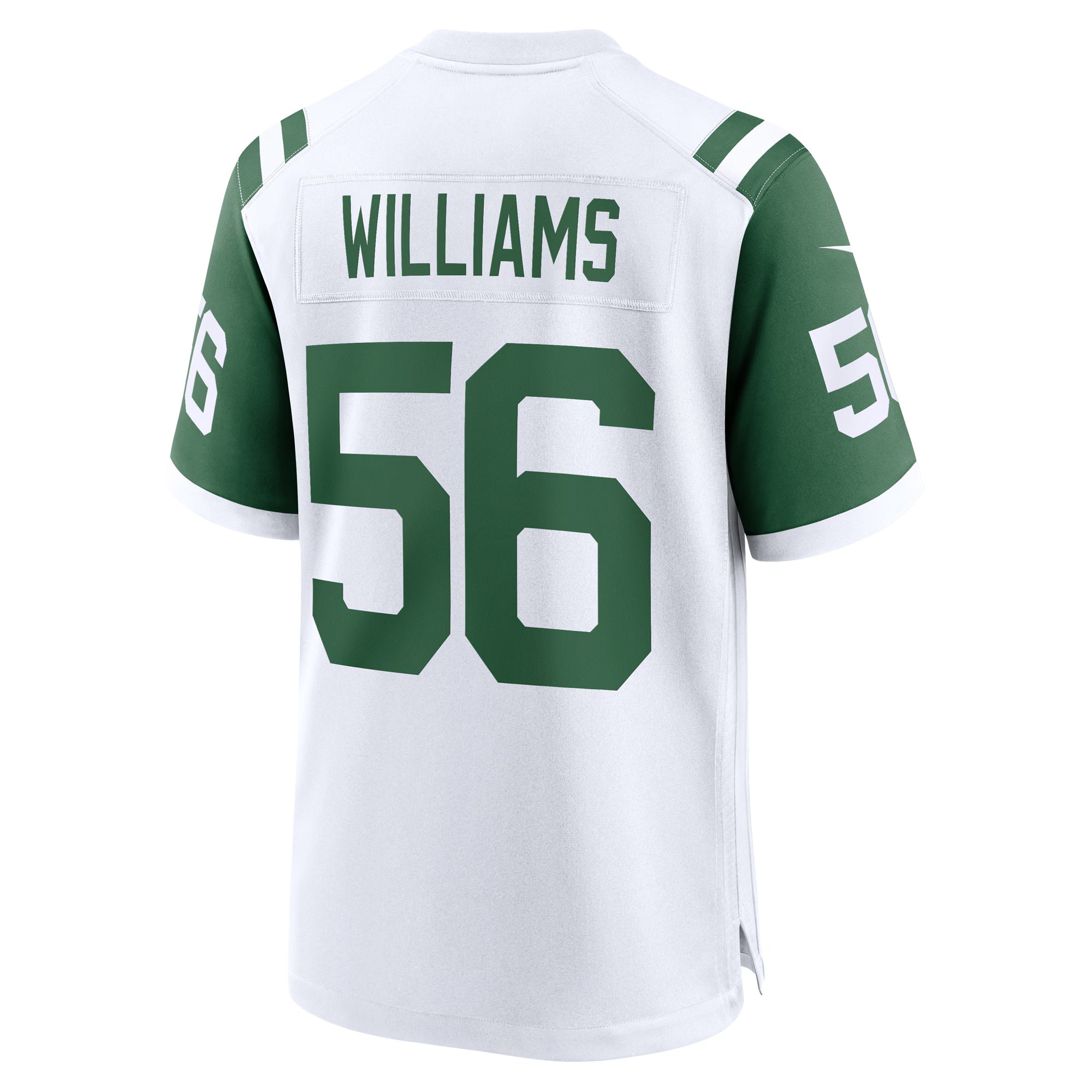 New York Jets Quincy Williams White Alternate Game Jersey