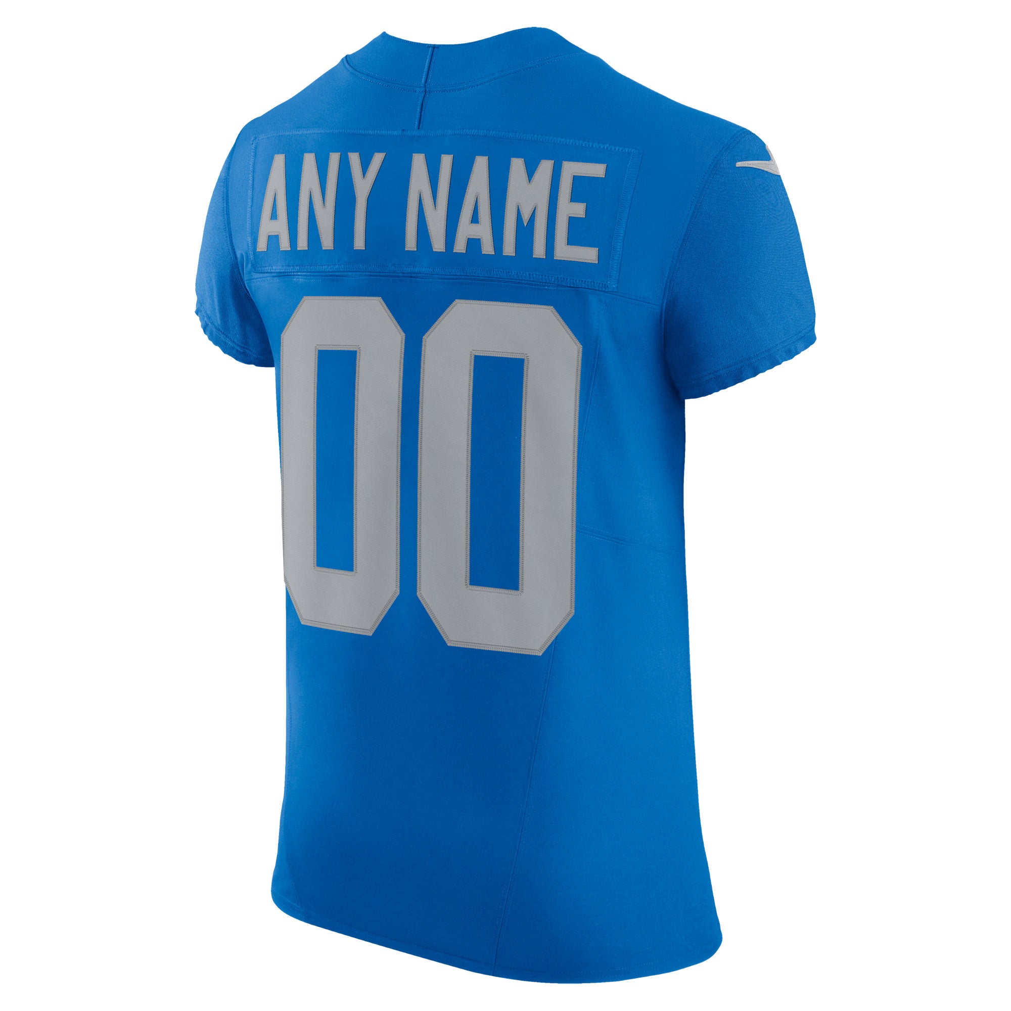 Detroit Lions Blue Alternate Vapor F.U.S.E. Elite Custom Jersey