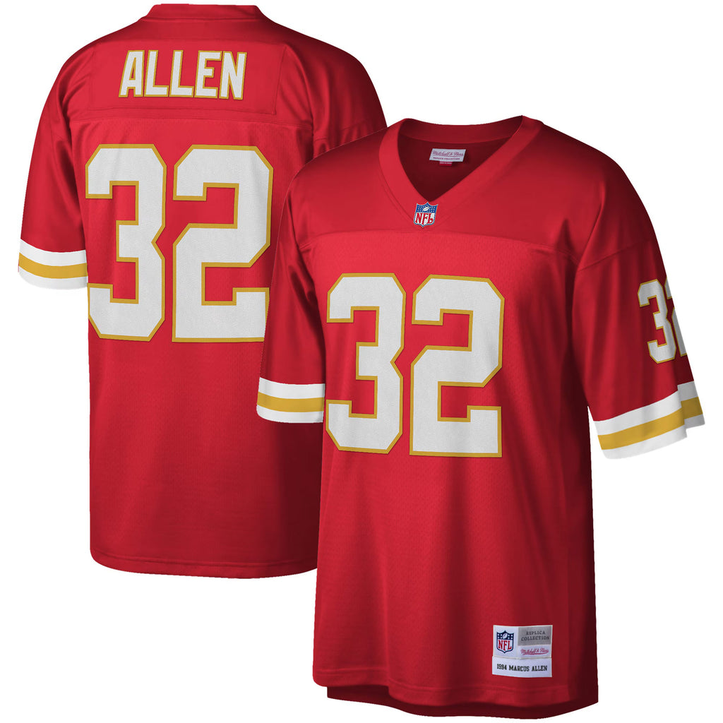 Kansas City Chiefs Marcus Allen Mitchell & Ness Red Legacy Replica Jersey