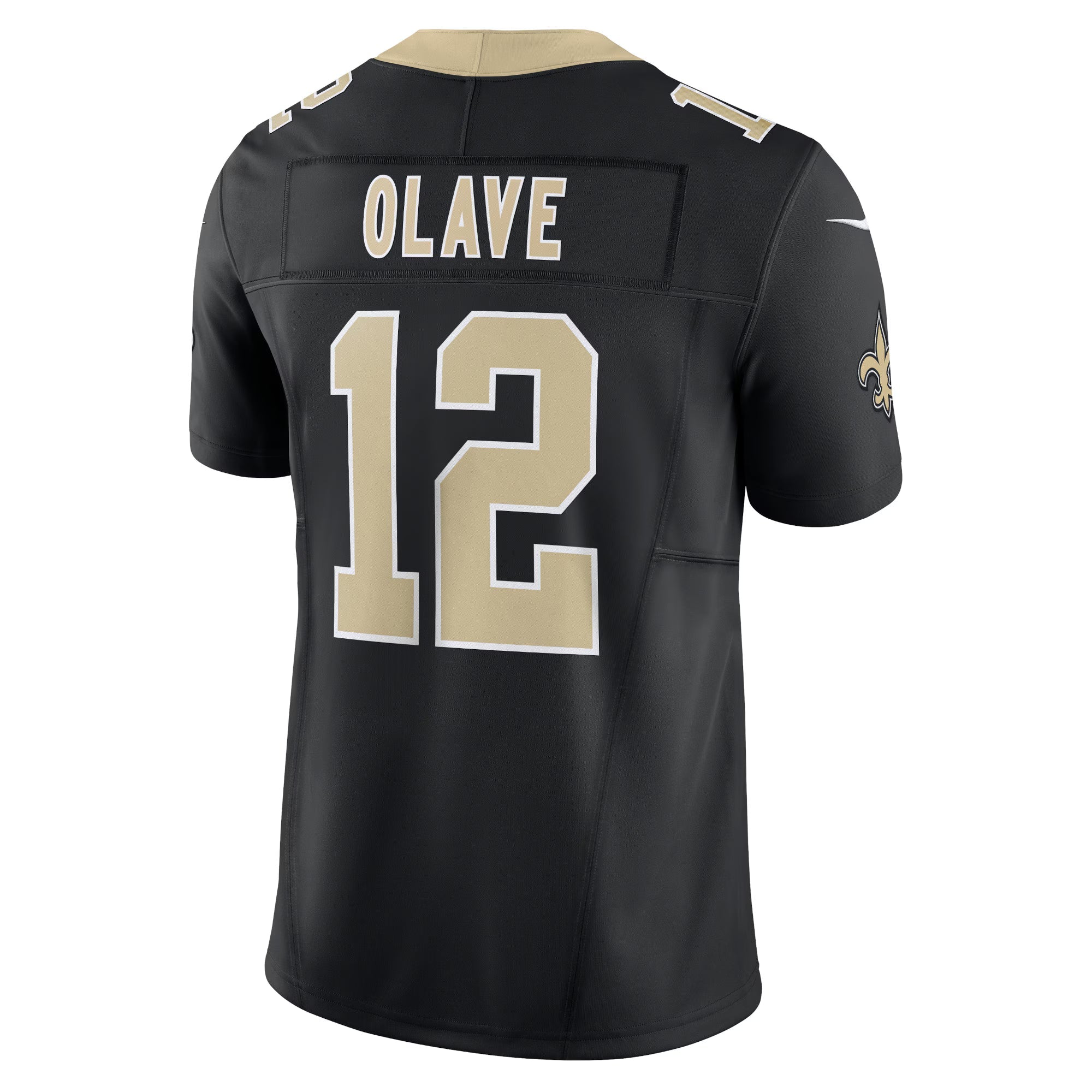 New Orleans Saints Chris Olave Black Vapor F.U.S.E. Limited Jersey