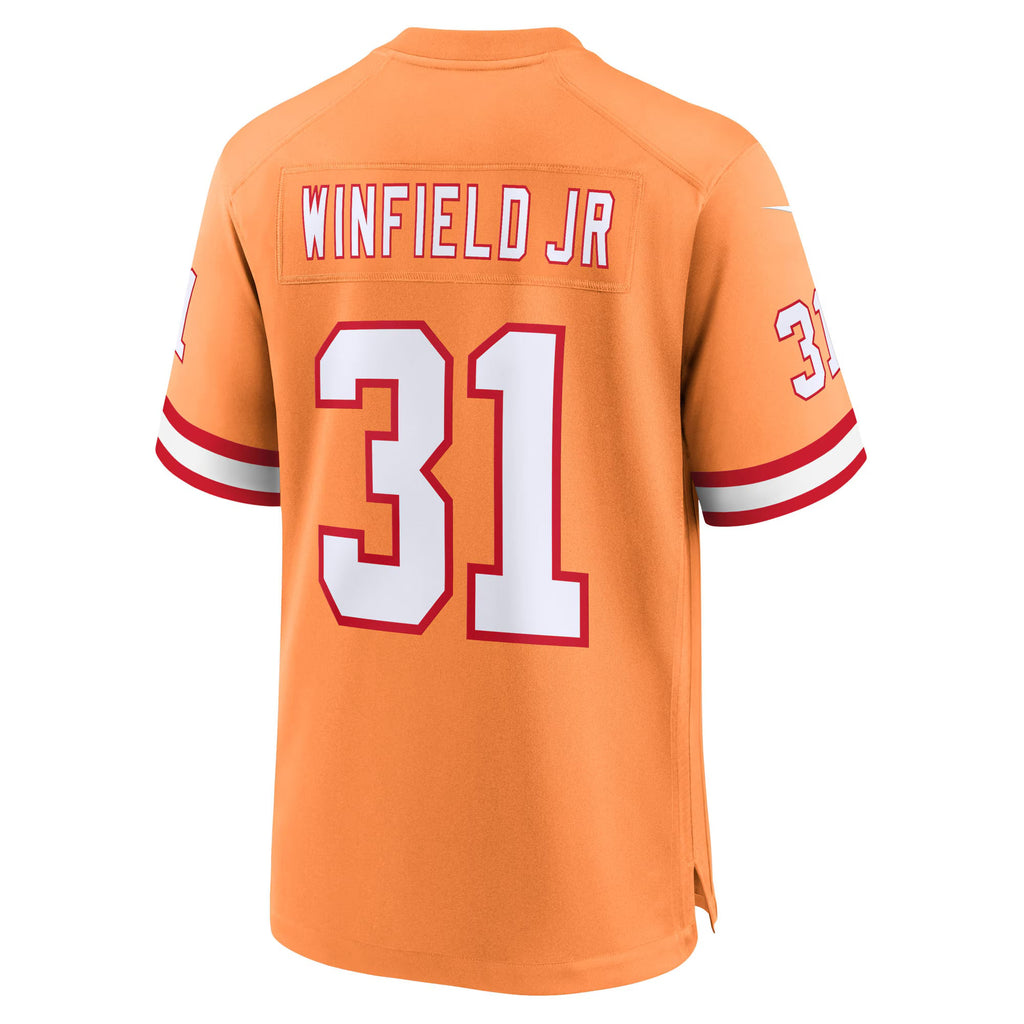 Tampa Bay Buccaneers Antoine Winfield Jr. Creamsicle 50th Season Game Jersey