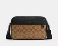 Coach Men’s Graham Crossbody Bag In Signature Canvas & Leather