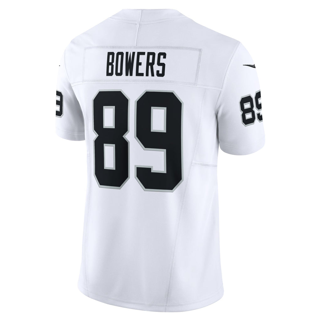 Las Vegas Raiders Brock Bowers White Vapor F.U.S.E. Limited Jersey