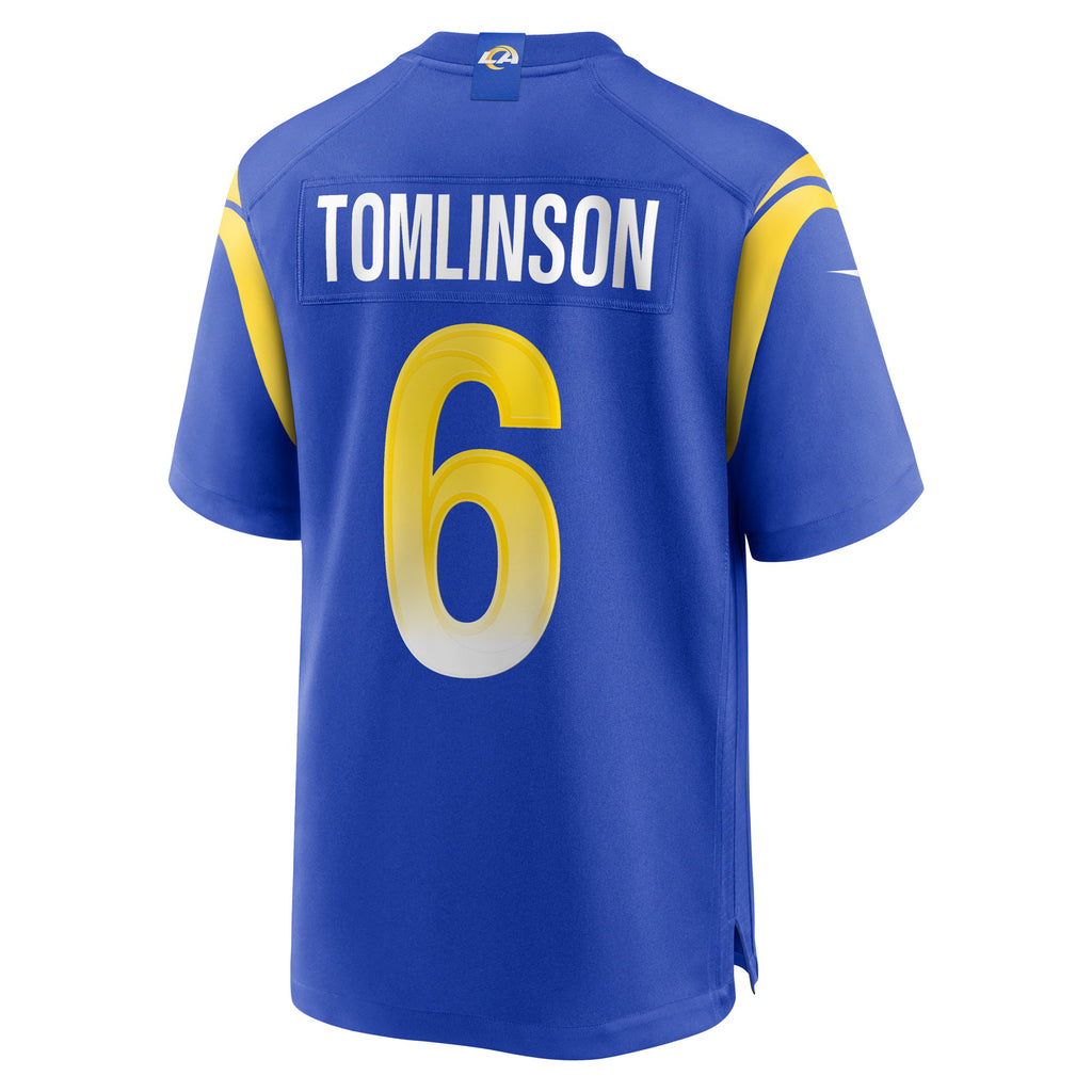 Los Angeles Rams Tre'Vius Hodges-Tomlinson Royal Team Game Jersey