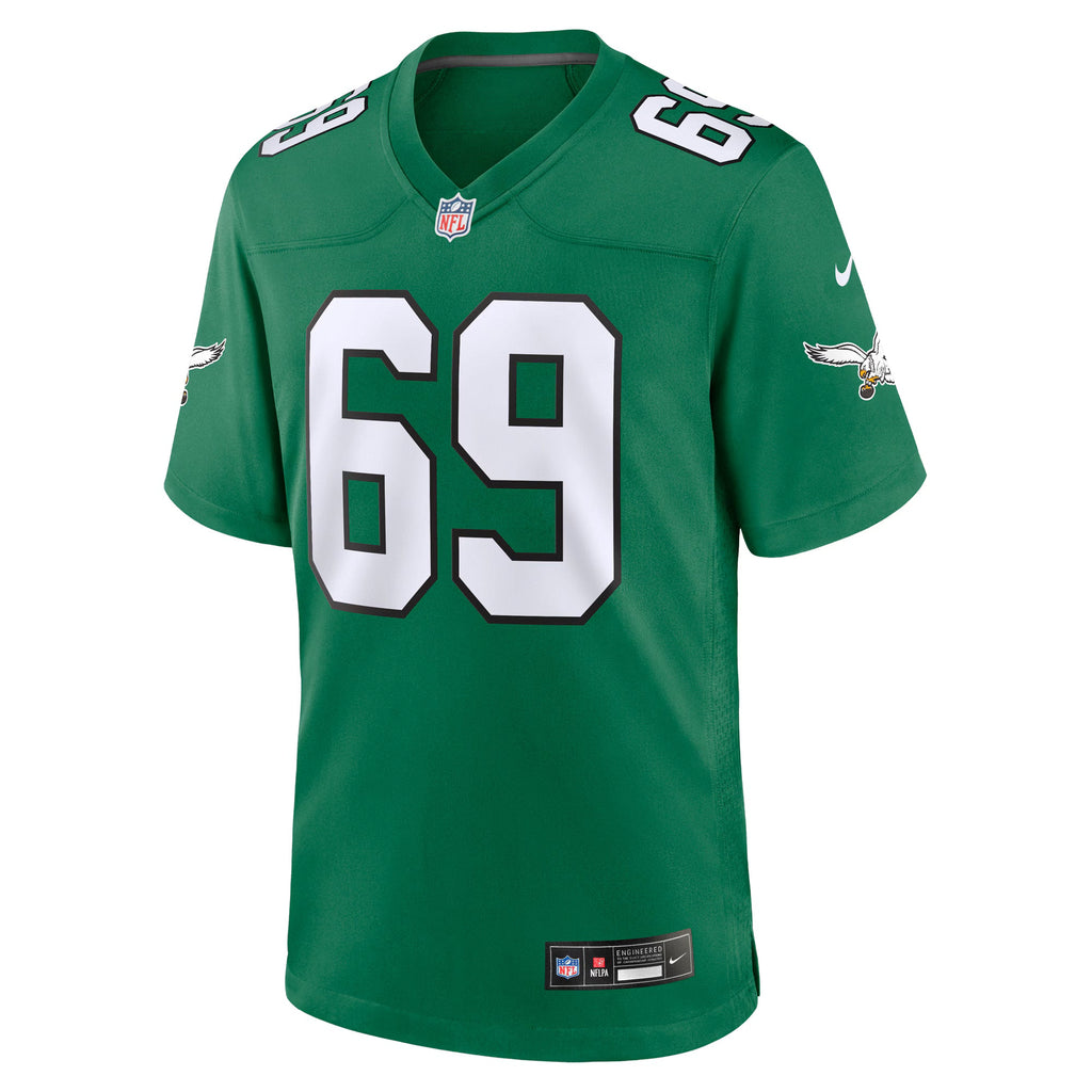 Philadelphia Eagles Landon Dickerson Kelly Green Alternate Game Jersey