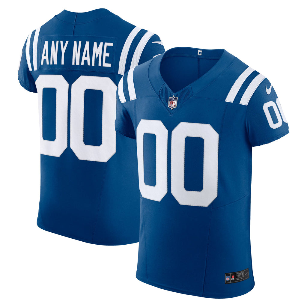 Indianapolis Colts Royal Vapor F.U.S.E. Elite Custom Jersey