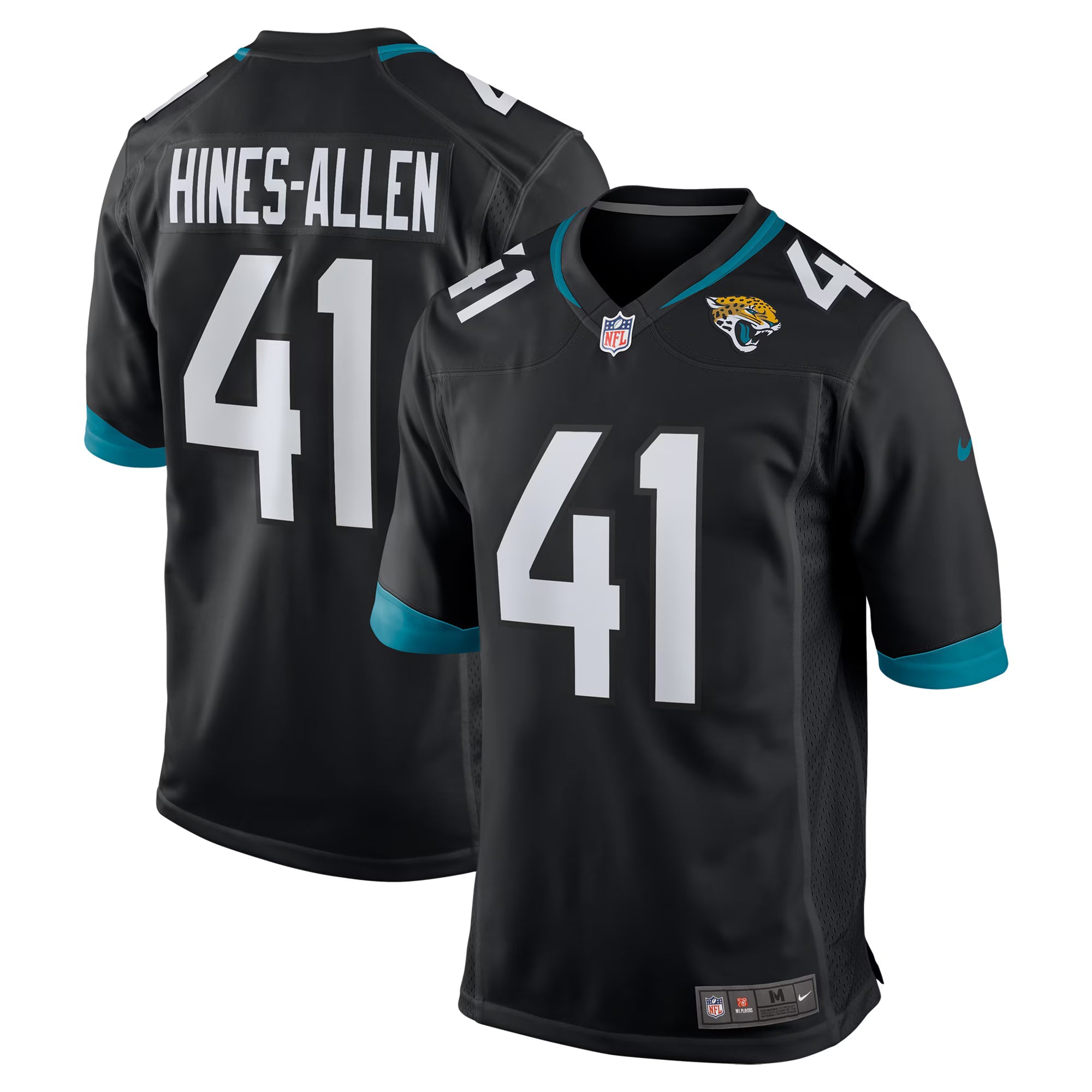 Jacksonville Jaguars Josh Hines-Allen Black Alternate Game Jersey
