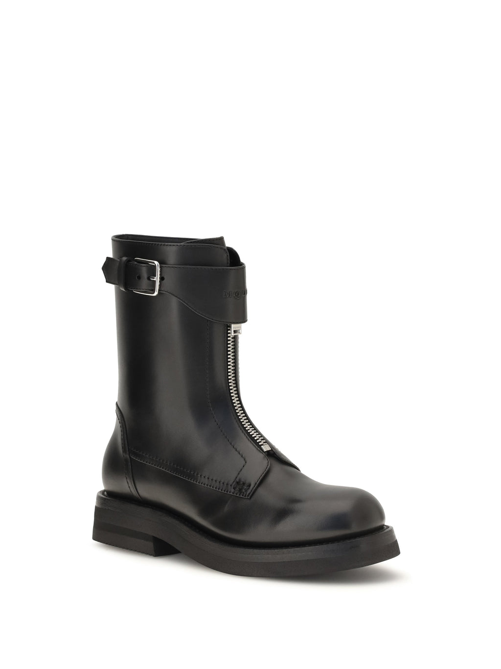 Alexander Mcqueen Women Leather Boots