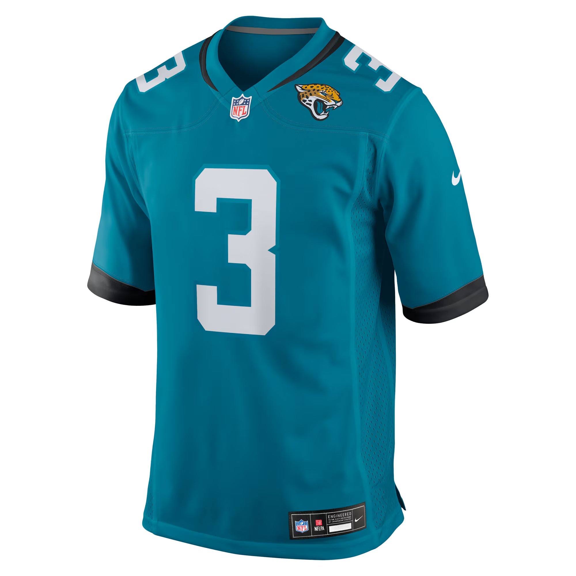 Jacksonville Jaguars Jakobi Meyers Teal Team Game Jersey